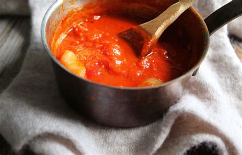 Marcella Hazan’s Tomato Sauce .
